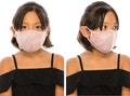 Kids Size Face Mask with Filter Pocket | Tie Dye Fashion Mask Cover | Washable Reusable Made In USA