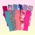 Kids Ultra Soft Leggings | Cute Stretchy Pants for Girls and Toddlers | Solid Print Comfy Bottoms | Made in USA