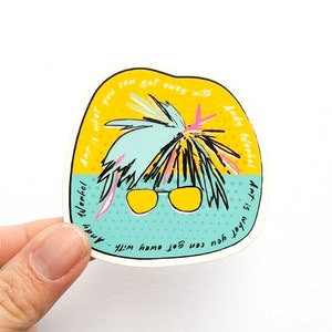 Andy Warhol Quote Sticker: Laptop, Water Bottle, Journal
