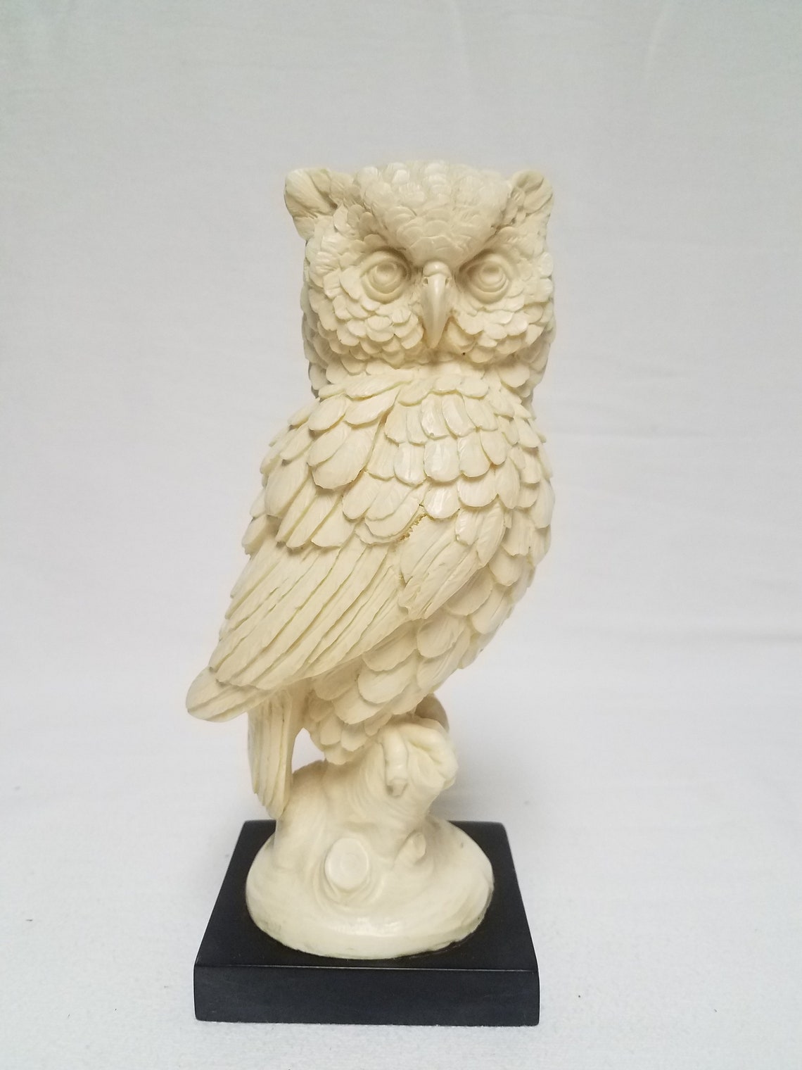 Owl Sculpture by A. Santini Etsy