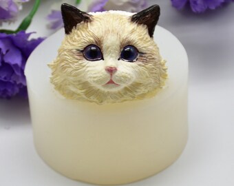 fondant cat etsy