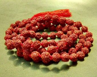 Nepali Rudraksha Mala (108 + 1 Beads)