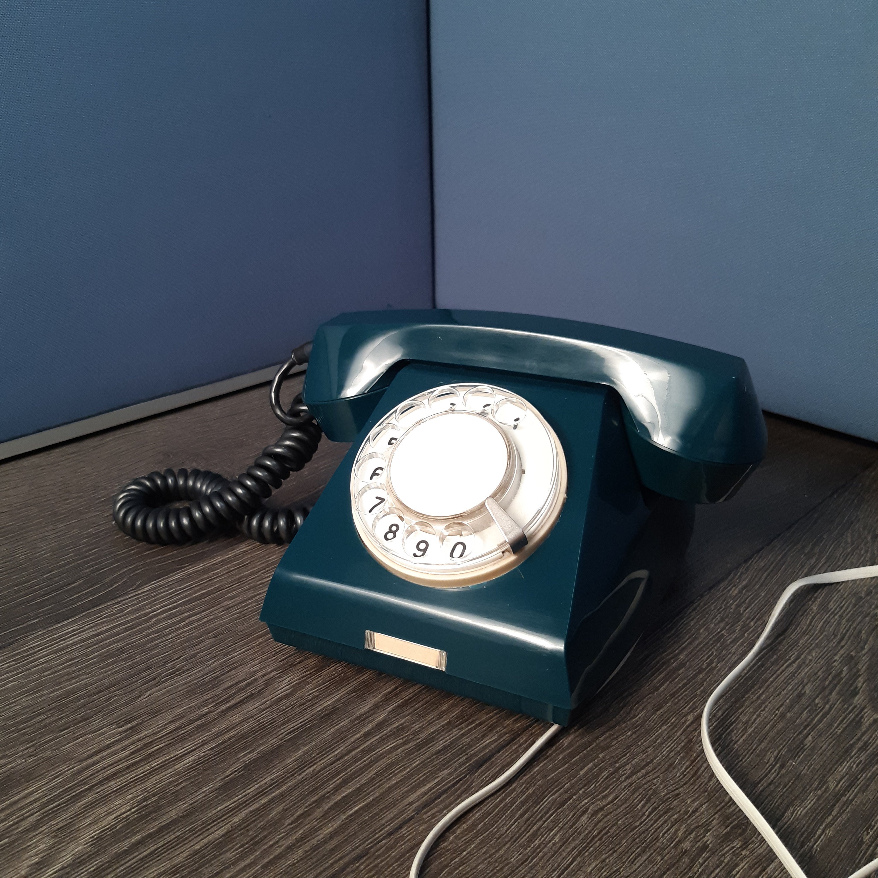 Vintage Salmon Stromberg Carlson Rotary Telephone Vintage Telephone