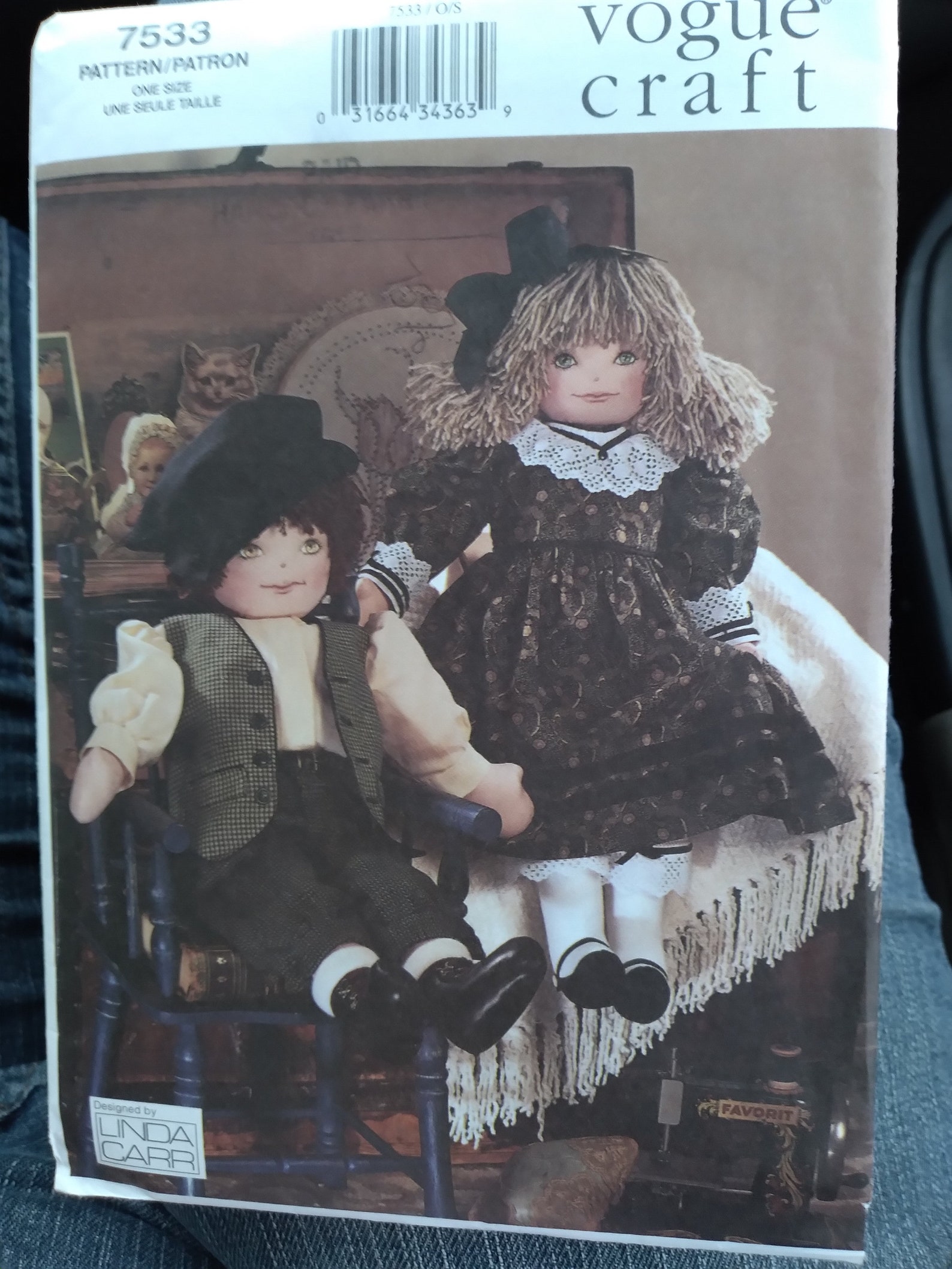 Vogue Craft Linda Carr Doll Pattern 7533 Uncut Etsy