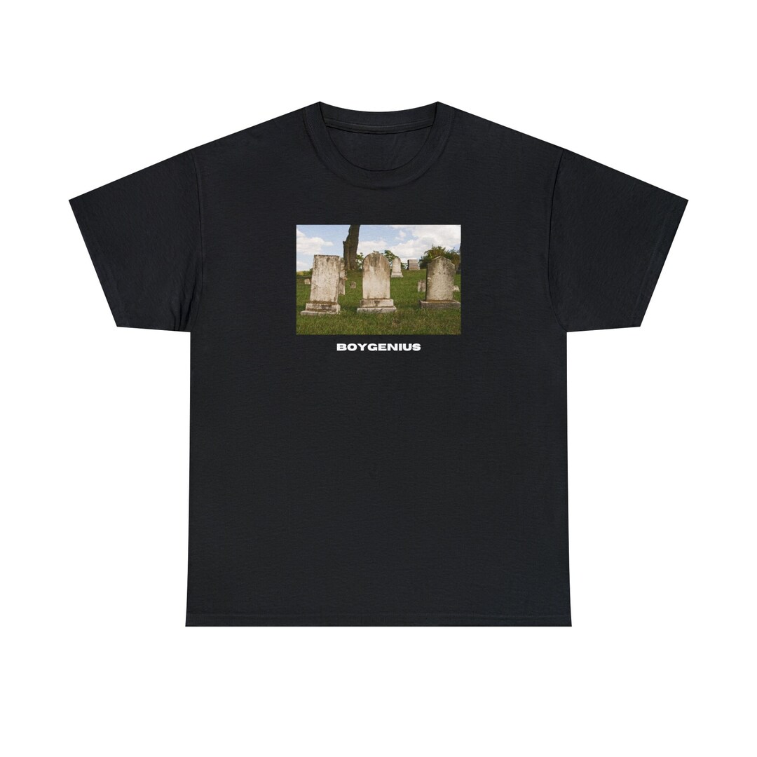 Boygenius Grave Stone Tshirt Boygenius Merch Boygenius Etsy
