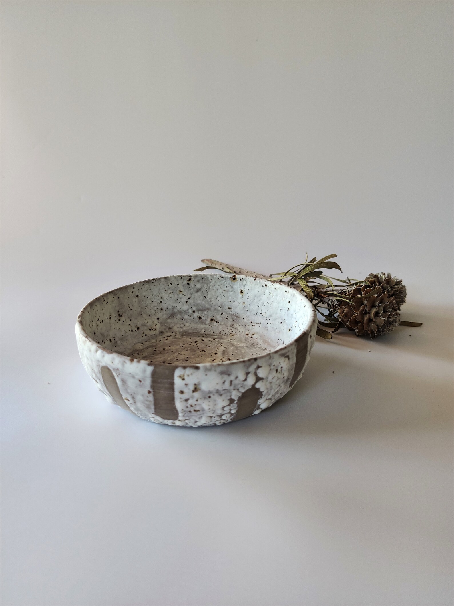 Ceramic Bowl and Plate Set Etsy