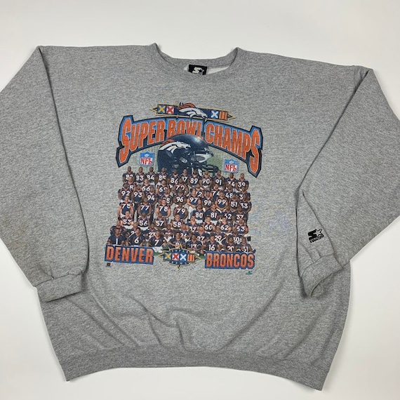 Vintage 90s Starter 1998 Super Bowl Champs Sweats… - image 1