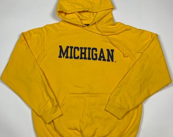 Vintage Retro Michigan Big Logo Sweatshirt