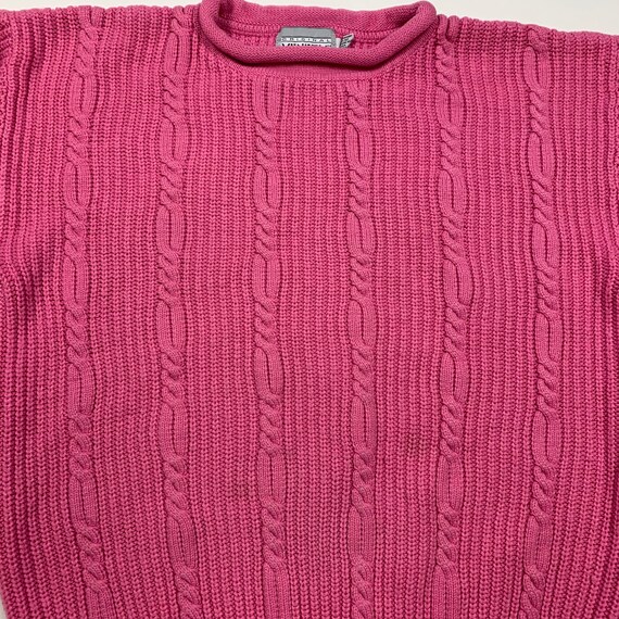 Vintage 90s Venezia Cable Knitted Sweater - image 2