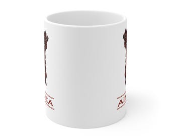 Taza con máscara Tiki / Diseño tribal de Kauai de AINOF EA