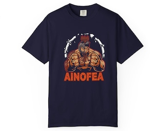 AINOFEA ikaika Camiseta guerrera hawaiana / Camiseta gráfica Hawaii Kauai