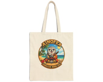 Bolso tote de lona de algodón