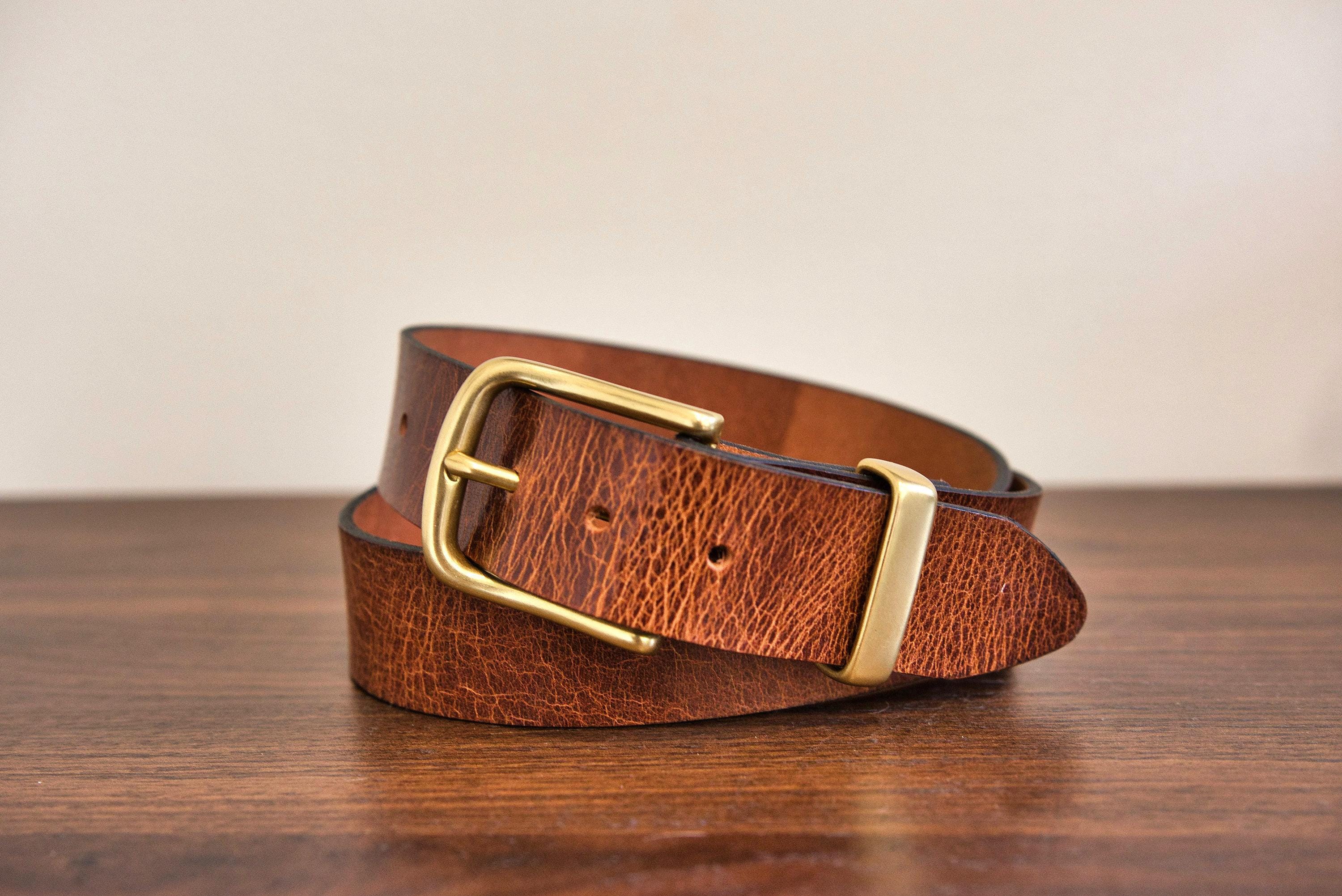 Ceinture Vintage En Bois Avec Maillons - Taille Large (30-32), Marron Naturel - Pour Femme, Style Hippie