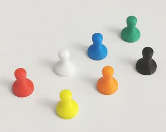 Fridge Magnets Multicoloured , Small But Powerful Neodymium Magnets Set of 7