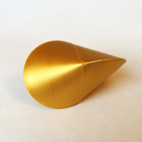 Oloid Kinetic Sculpture Cast Brass Material 