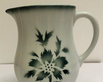 Jug, pitcher,Milk pitcher 1 L, Aster pattern,Designed by Aimo Alve Arabia Finland