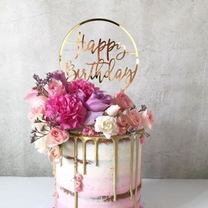 Personalized Acrylic Cake Topper Custom Wedding Celebration Event Decor Birthday, Baptism, Christening, Bridal Cake Decoration Any Age image 4