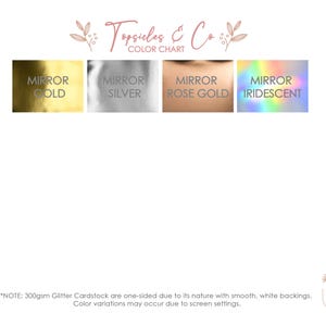 Custom Glitter Party Banner: Cursive Script Garland image 3