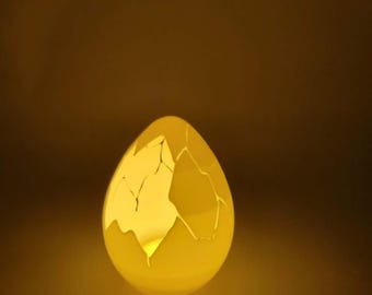 Easter Cracked Egg Night Light