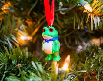 Portland Frog Ornament - Protest Frog Figure