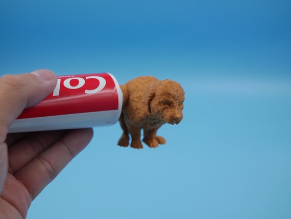 Hilarious Golden Retriever Puppy Poop Toothpaste Dispenser Toothpaste Topper Perfect Christmas Gag Gift for Dog Lovers and Pranksters Etsy