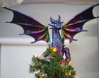 Epic Dragon Tree Topper for Christmas Tree