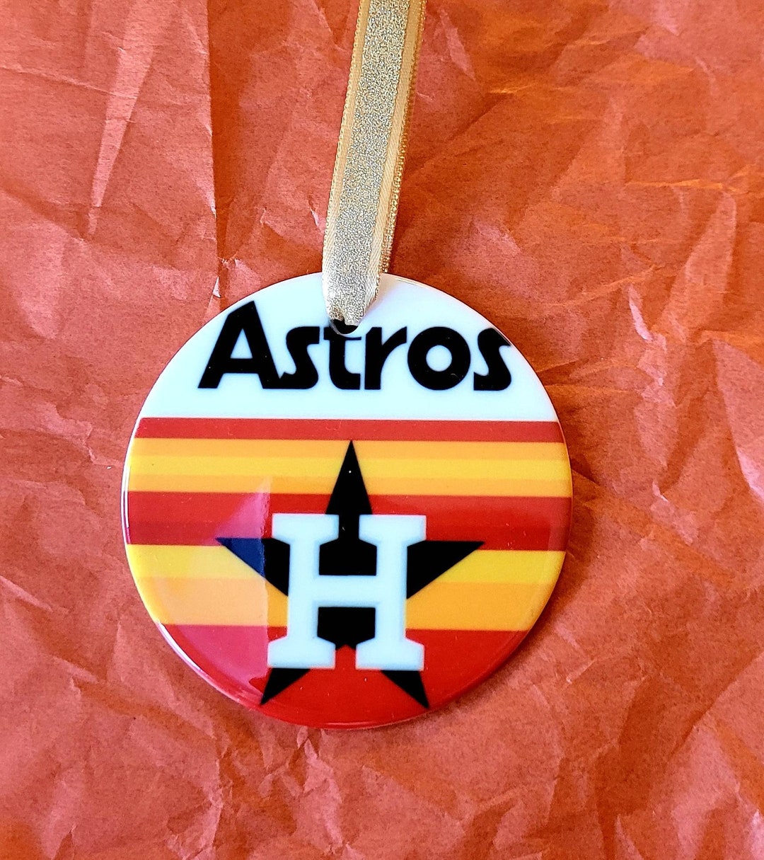 Houston Astros Tequila Sunrise Baseball Keepsake Christmas Etsy