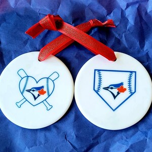 Toronto Blue Jays  Keepsake Christmas Ornament, PERSONALIZTION, Perfect Blue Jays  Fan Gift Ready to Give