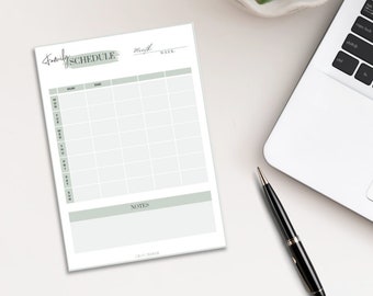 Familienkalender - A4 Digitaler Download