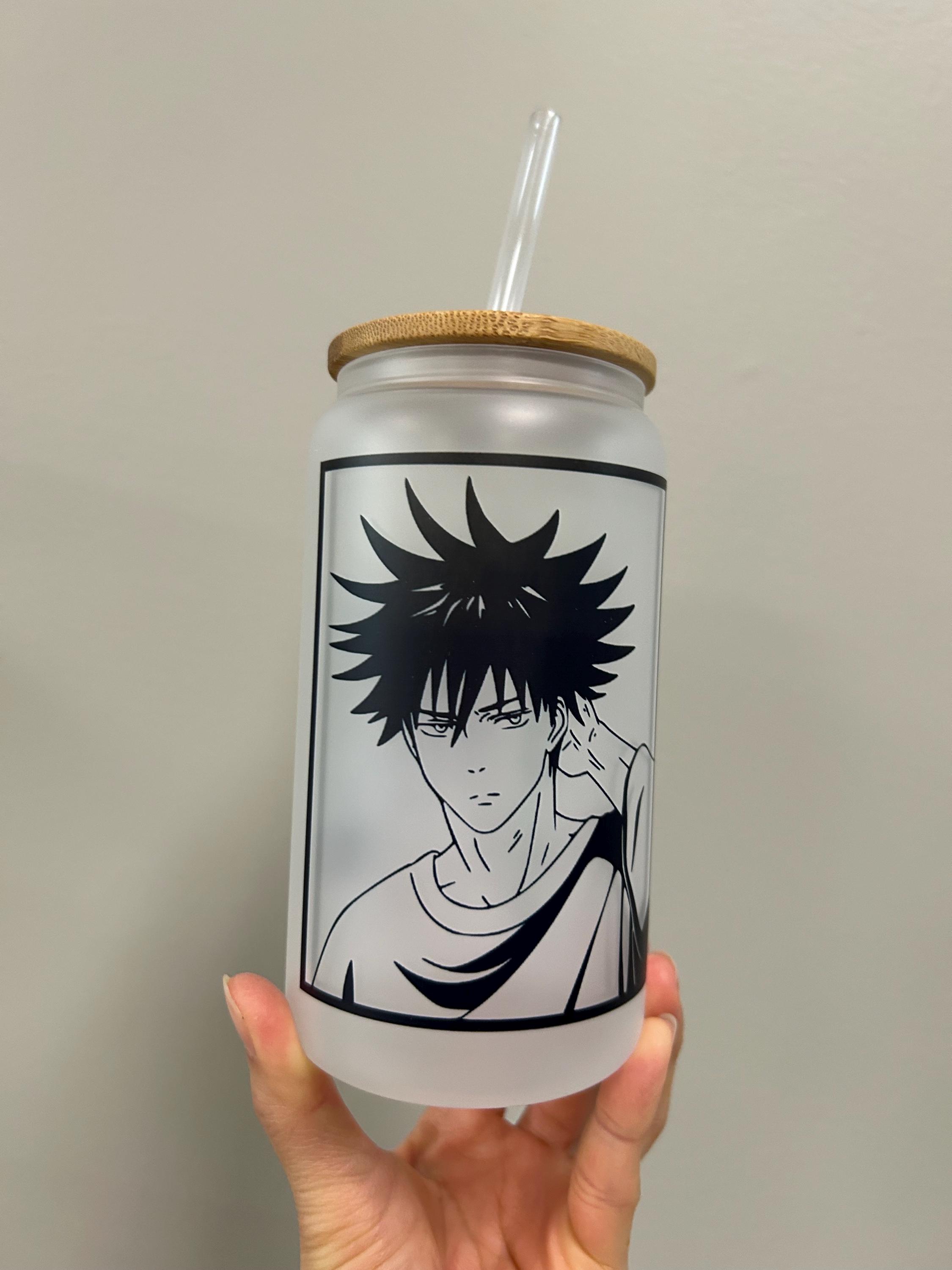 Anime Cup Inspired Coffee Cup Soda Can Glass Beer Can Glass Matcha Cup ...