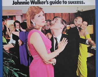 1971 JOHNNIE WALKER WHISKY magazine advert
