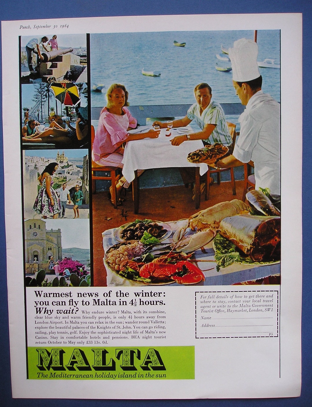 visit malta advert