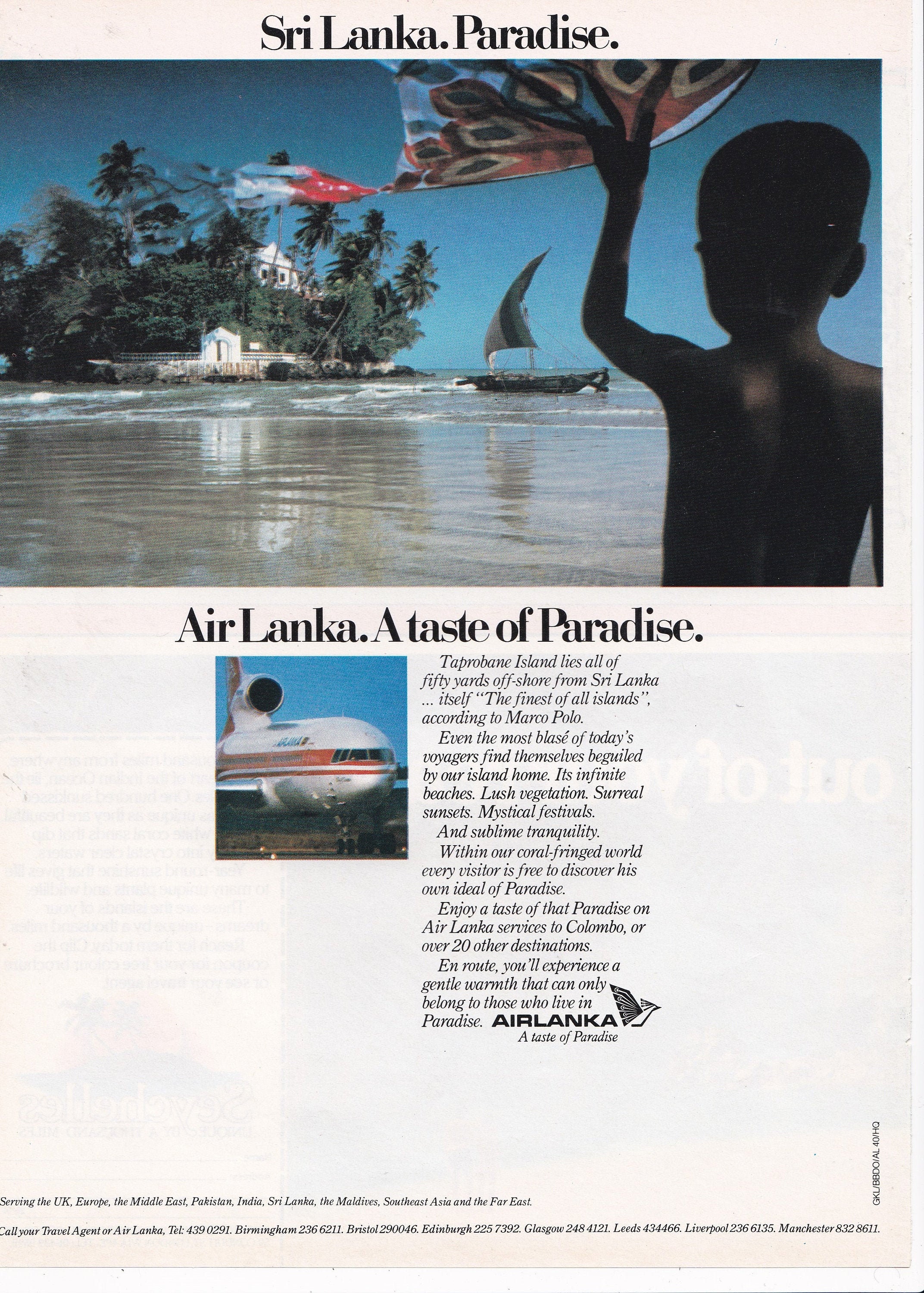 1984  BIRMINGHAM magazine advert
