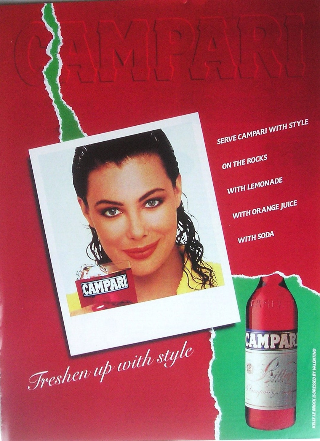 1987 CAMPARI LIQUEUR Magazine Advert - Etsy