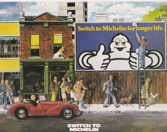 1980 MICHELIN TYRE magazine advert