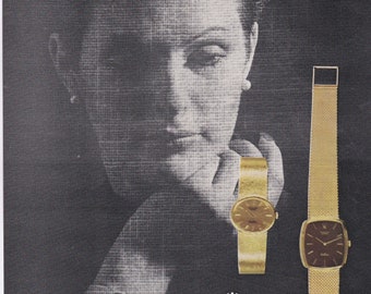 1975 ROLEX CELLINI WATCH magazine advert