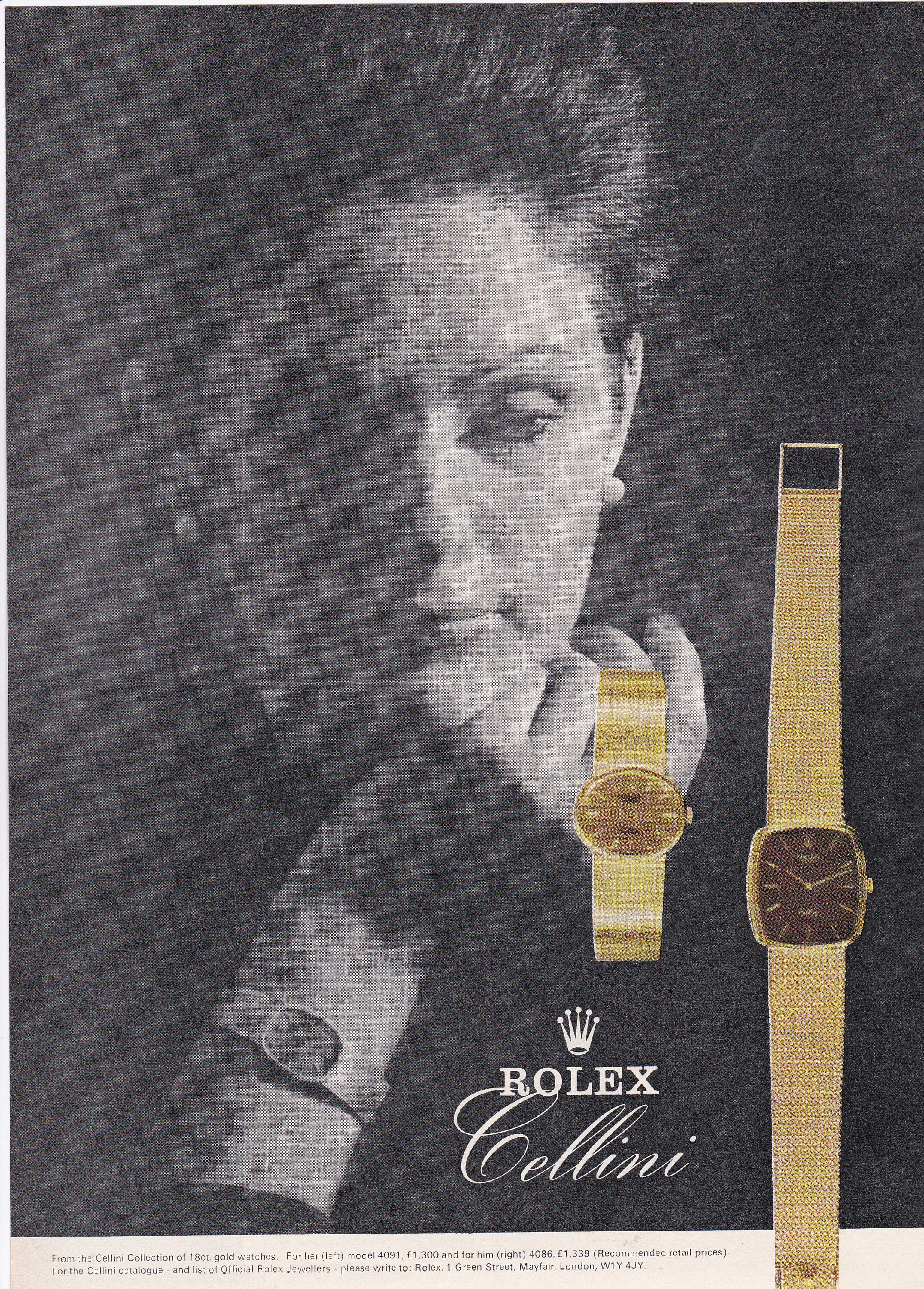 Rolex cellini shop 1975