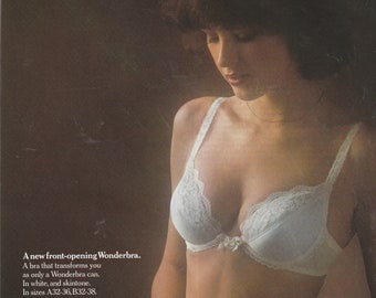 1974 GOSSARD WONDERBRA Magazine Advert 