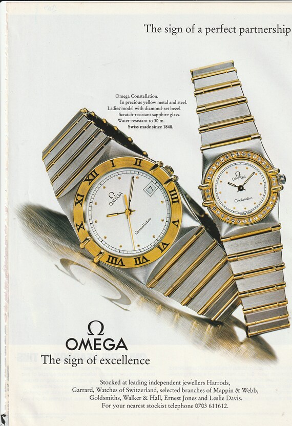 1993 OMEGA 'CONSTELLATION' WATCH 