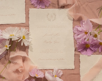 Whimsical Wedding Invitation Template - DIY Fully Editable on Canva and Print at Home!