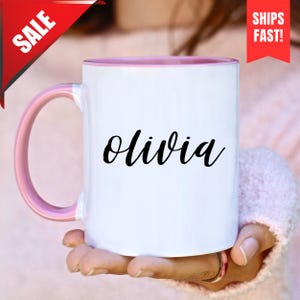 Personalized  Name Coffee Mug, Custom Text Mug, Personalized Mug, Custom Coffee Mug With Text, Custom Coffee Mug, Coffee Mug Personalized