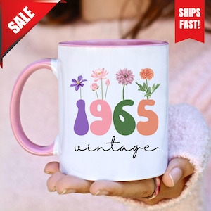 60th Birthday Gift, Funny 60th Birthday Mug, Funny Gift For 60 Year Old, Grandad 60th Mug, 60th Bday Gift, 60th Mug For Her, 1965 Coffee Mug