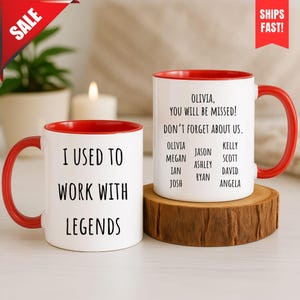 Retirement Gift Boss Mug: Personalized Farewell Present, Funny Coffee Cup (Ceramic, Dishwasher & Microwave Safe)