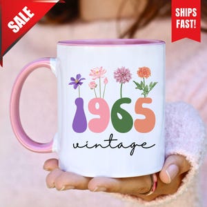 60th Birthday Gift, Funny 60th Birthday Mug, Funny Gift For 60 Year Old, Grandad 60th Mug, 60th Bday Gift, 60th Mug For Her, 1965 Coffee Mug