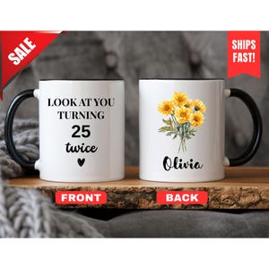 50th Birthday Gift, 1975 Coffee Mug, Grandad 50th Mug, 50th Bday Gift, 50th Mug for Her, Funny Gift For 50 Year Old, Funny 50th Birthday Mug