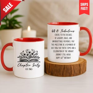 60th Birthday Gift, 60th Bday Gift, 1965 Coffee Mug, 60th Mug For Her, Funny 60th Birthday Mug, Funny Gift For 60 Year Old, Grandad 60th Mug