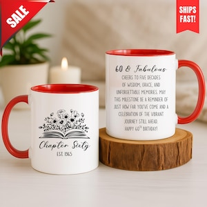 60th Birthday Gift, 60th Bday Gift, 1965 Coffee Mug, 60th Mug For Her, Funny 60th Birthday Mug, Funny Gift For 60 Year Old, Grandad 60th Mug