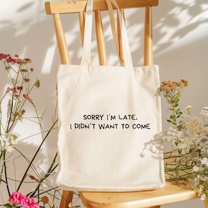 Funny Tote Bag, Offensive Tote Bag, Rude Tote Bag, Funny Mom Tote Bag, Tote Bag Joke, Funny Quote Gift, Funny Gift For Her, Gifts For Her
