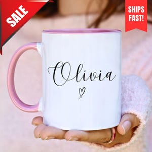 Personalized Coffee Mug, Name Mug Personalized, Custom Coffee Mug, Custom Name Mug, Mug Custom Gift, Mug Custom Quote, Customizable Mug Name