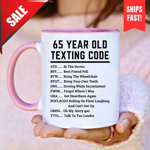 Funny 65th Birthday Mug, Funny Gift for 65 Year Old, 65th Birthday Gift, 65 Birthday Coffee Mug, Funny 65th Birthday Gift,  1960 Coffee Mug